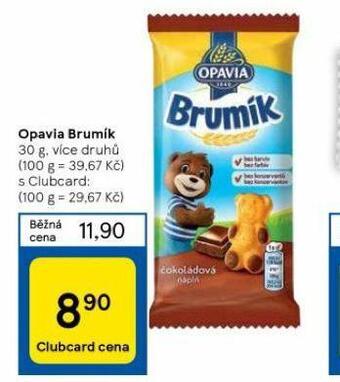 Tesco Opavia brumík nabídka