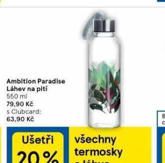 Tesco Láhev na pití nabídka