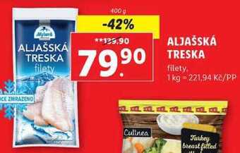 Lidl Aljašská treska, 400 g nabídka