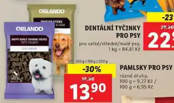 Lidl Pamlsky pro psy, 100 g/150 g/200 g nabídka