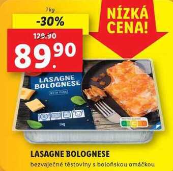 Lidl Lasagne bolognese, 1 kg nabídka