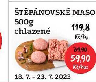 RABBIT řeznictví Štěpánovské maso 500g nabídka