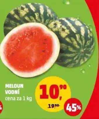 Penny Market MELOUN VODNÍ cena za 1 kg nabídka
