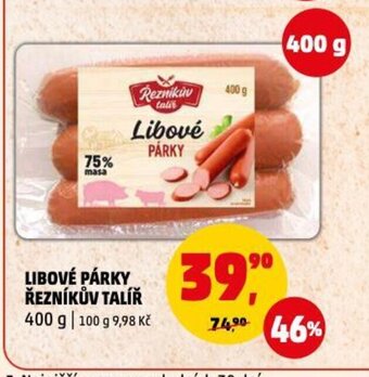 Penny Market LIBOVÉ PÁRKY ŘEZNÍKŮV TALÍŘ nabídka