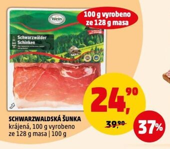 Penny Market SCHWARZWALDSKÁ ŠUNKA nabídka