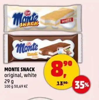MONTE SNACK original, white 29 g
