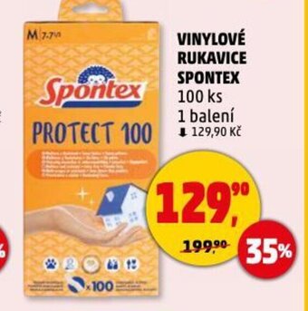 Penny Market VINYLOVÉ RUKAVICE SPONTEX nabídka