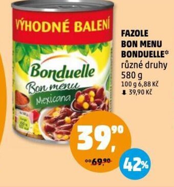 Penny Market FAZOLE BON MENU BONDUELLE nabídka