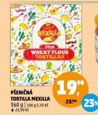 Penny Market PŠENIČNÁ TORTILLA MEXILLA nabídka