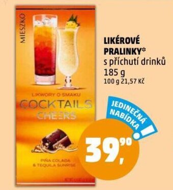 Penny Market LIKÉROVÉ PRALINKY nabídka