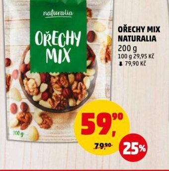 Penny Market OŘECHY MIX NATURALIA nabídka