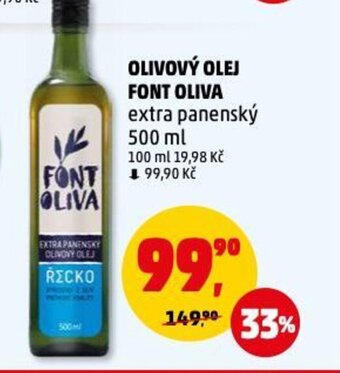Penny Market OLIVOVÝ OLEJ FONT OLIVA nabídka