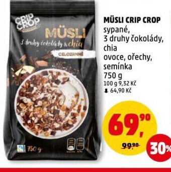 Penny Market MÜSLI CRIP CROP nabídka