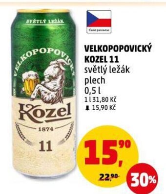 Penny Market VELKOPOPOVICKÝ KOZEL 11 nabídka