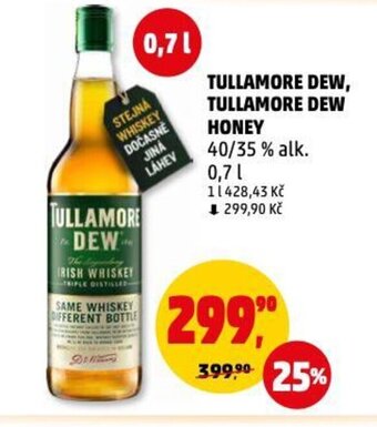 Penny Market TULLAMORE DEW, TULLAMORE DEW HONEY 40/35 % alk. nabídka
