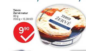Tesco Tesco žervé natur 80 g nabídka