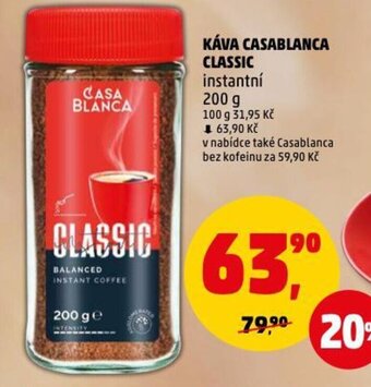 Penny Market KÁVA CASABLANCA CLASSIC instantní 200 g nabídka