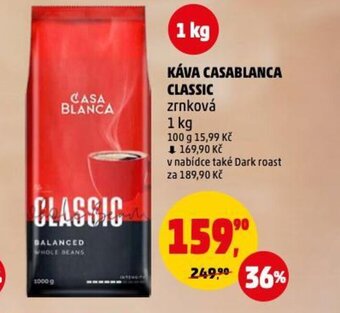 Penny Market KÁVA CASABLANCA CLASSIC nabídka