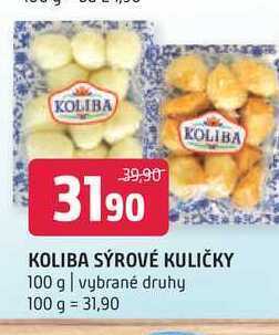 Terno Koliba sýrové kuličky 100 g nabídka