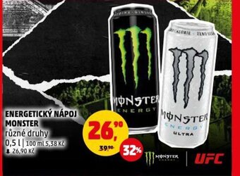 Penny Market ENERGETICKÝ NÁPOJ MONSTER nabídka