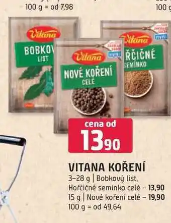 Terno Vitana koření 3-28 g nabídka