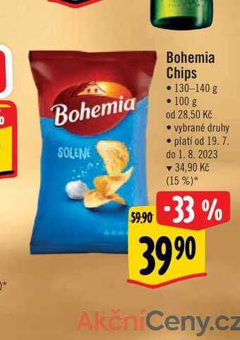 Albert Bohemia chips 130-140 g nabídka