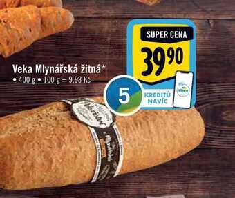 Albert Veka mlynářská žitná 400 g nabídka