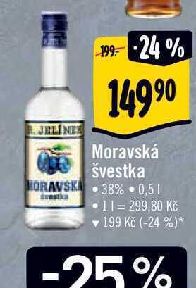 Albert Moravská švestka 0,5 l nabídka