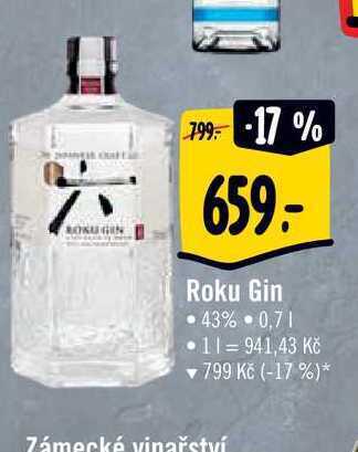 Albert Roku gin 0,7 l nabídka