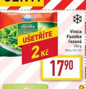 Billa Vinica fazolka řezaná 350 g nabídka