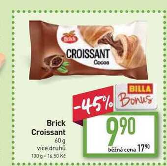 Billa Brick croissant 60 g nabídka
