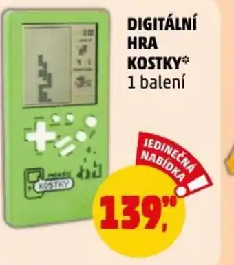 DIGITÁLNÍ HRA KOSTKY* 1 balení