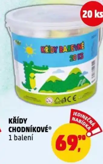 Penny Market KŘÍDY CHODNÍKOVÉ 1 balení nabídka
