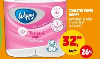 Penny Market TOALETNÍ PAPÍR WIPPY nabídka