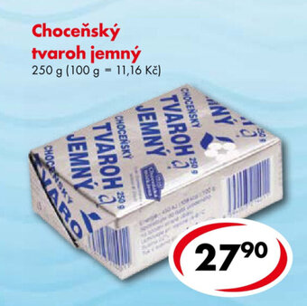 CBA Choceňský tvaroh jemný nabídka