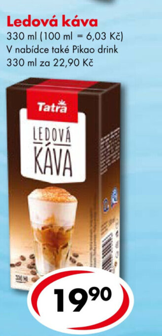 CBA Ledová káva nabídka