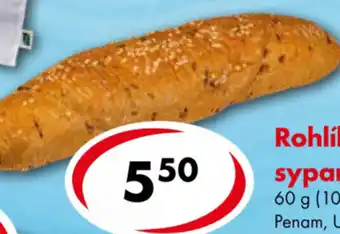 CBA Rohlík vita selský sypaný nabídka