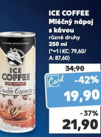 Kaufland ICE COFFEE Mléčný nápoj s kávou nabídka
