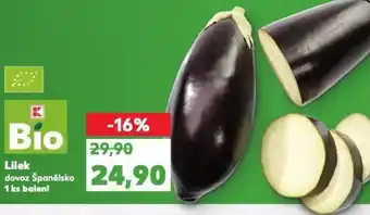 Kaufland Lilek dovoz Španělsko 1 ks baleni nabídka