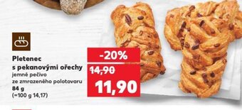 Kaufland Pletenec s pekanovými ořechy nabídka