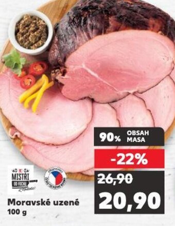 Kaufland Moravské uzené nabídka