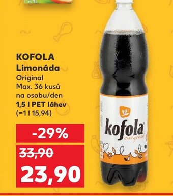 Kaufland KOFOLA Limonáda nabídka