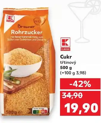 Kaufland Cukr třtinový nabídka
