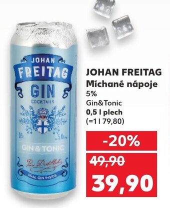 Kaufland JOHAN FREITAG Míchané nápoje nabídka