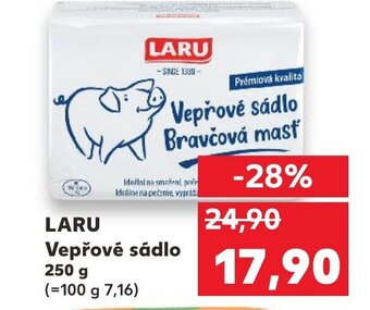 Kaufland LARU Vepřové sádlo 250 g nabídka
