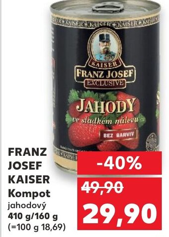 Kaufland FRANZ JOSEF KAISER Kompot nabídka