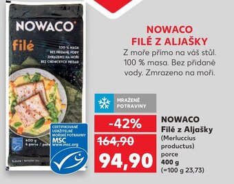 Kaufland NOWACO Filé z Aljašky nabídka