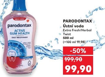 Kaufland PARODONTAX Ústní voda nabídka