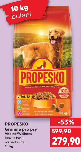Kaufland PROPESKO Granule pro psy nabídka