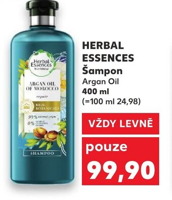 Kaufland HERBAL ESSENCES Šampon Argan Oil nabídka